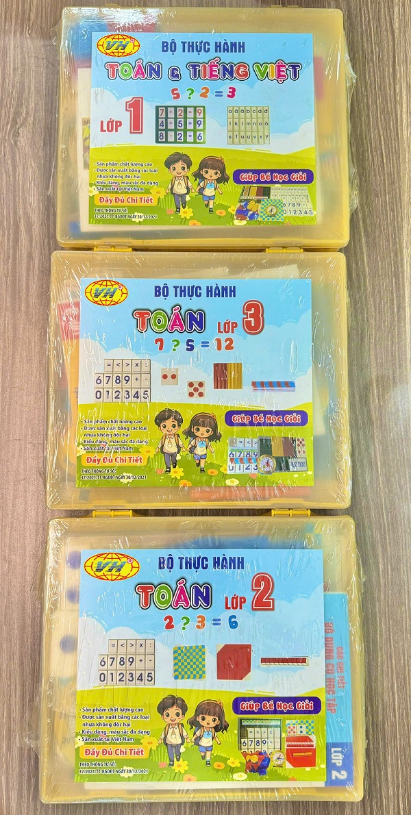 Bo thuc hanh toan tieng viet lop 1 2 3